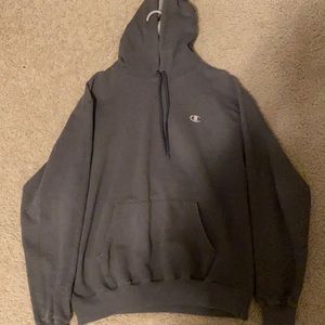 grey champion hoodie